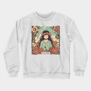 Flower Child Crewneck Sweatshirt